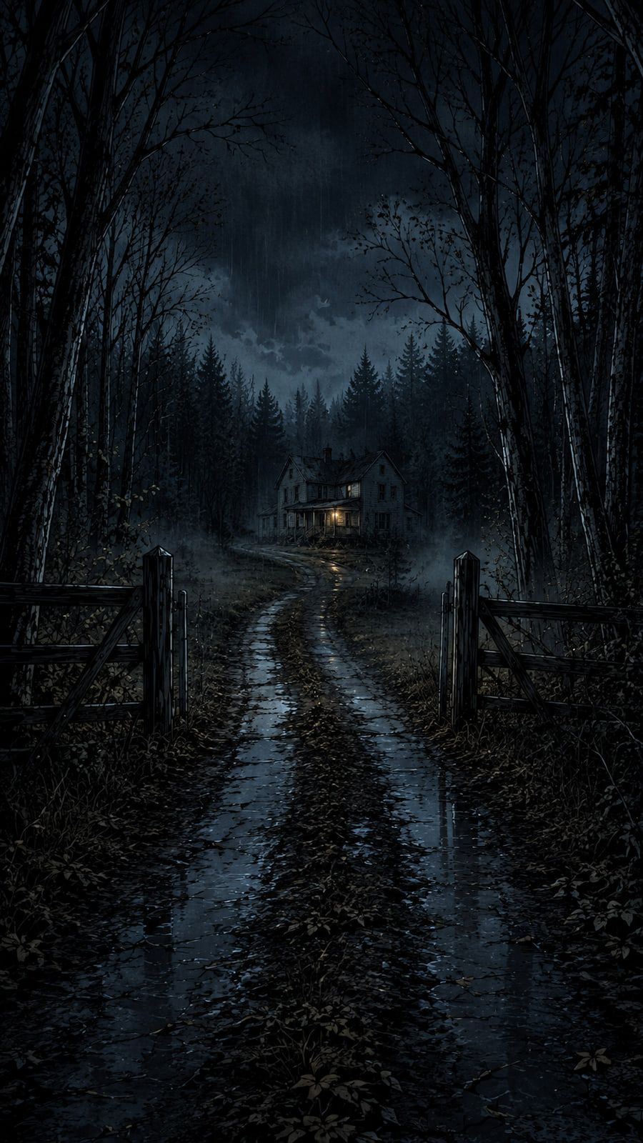 Illustration from the episode: kelly jordan road entrance, The Kelly Jordan Road Bodies