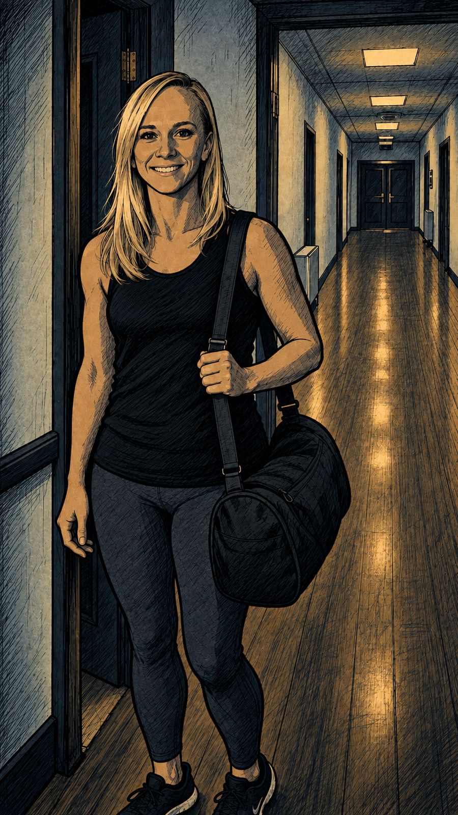 Illustration from the episode: missy the instructor, Missy Bevers: Inside the Gear